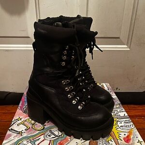 Jeffery Campbell Manic combat boot